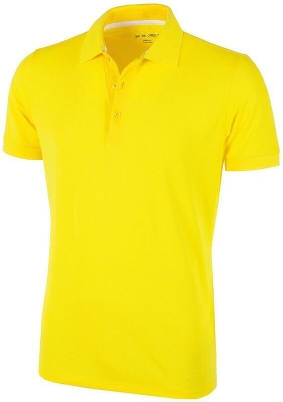 Chemise polo Galvin Green Max Yellow L