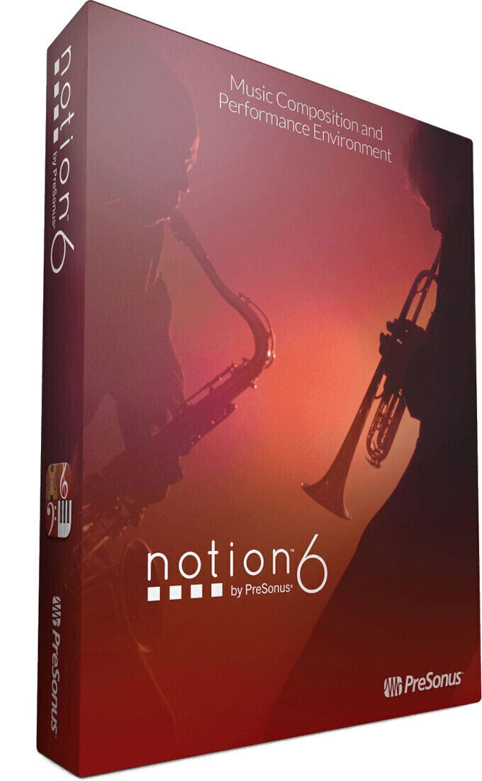 Software DAW Recording e Produzione Presonus NOTION 6 XCH (Prodotto digitale)