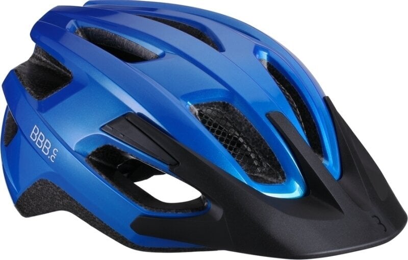 Bike Helmet BBB Kite MTB/Road Shiny Blue M Bike Helmet