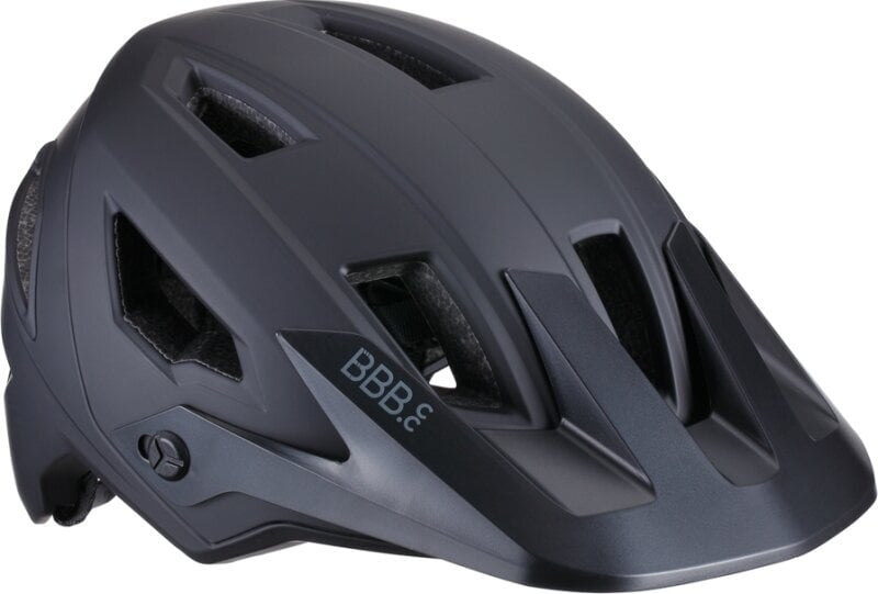 Cyklistická helma BBB Shore MTB/Enduro Matte Black L Cyklistická helma