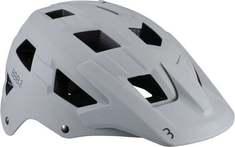 Cyklistická helma BBB Nanga MTB/Enduro Matte Light Grey L Cyklistická helma
