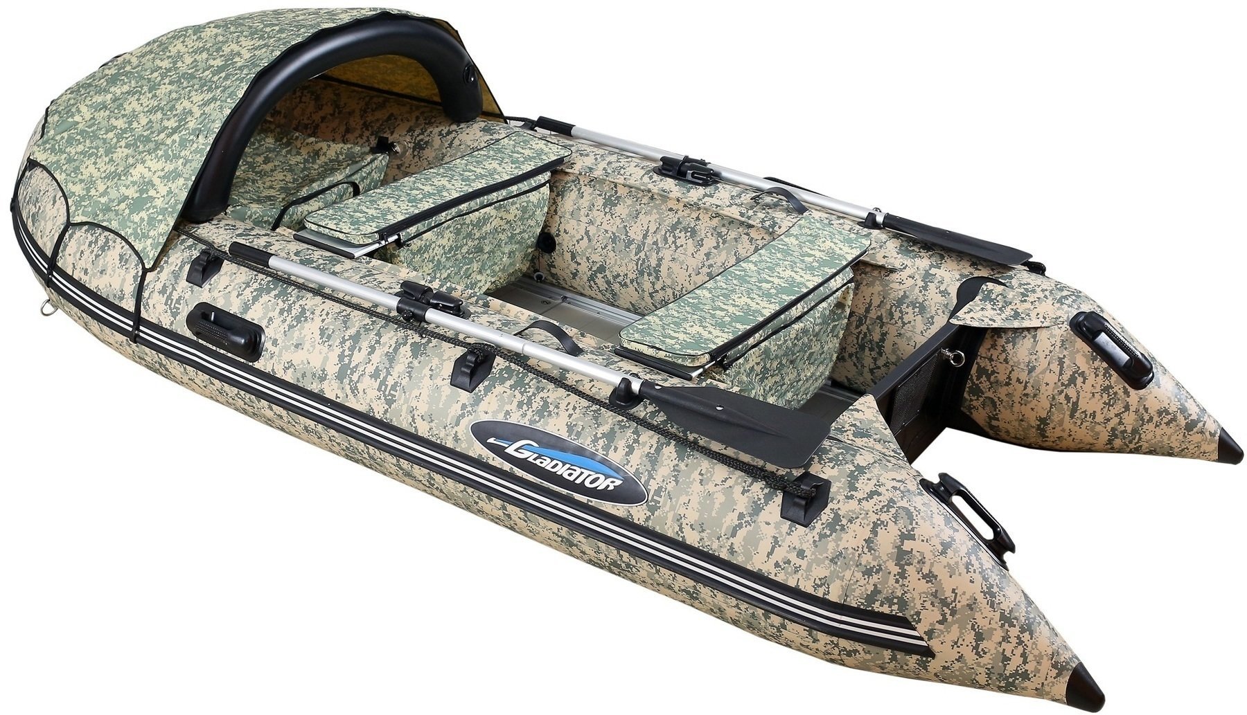 Inflatable Boat Gladiator Inflatable Boat C330AL 330 cm Camouflage