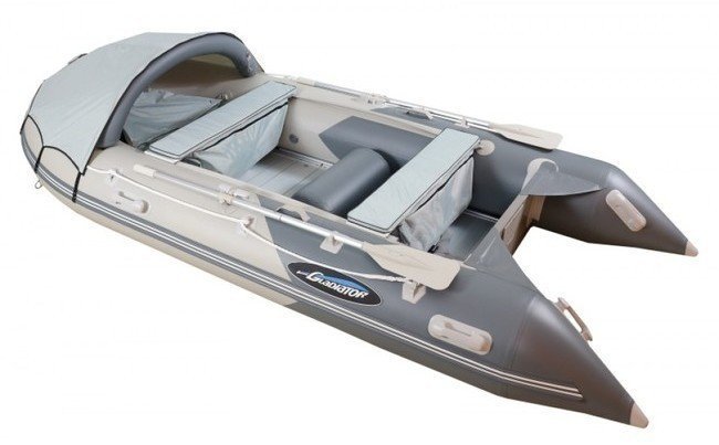 Inflatable Boat Gladiator Inflatable Boat C370AL 2022 370 cm Light Grey-Dark Grey