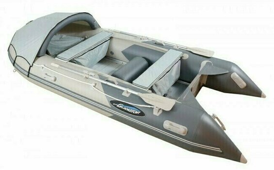 Inflatable Boat Gladiator Inflatable Boat C370AL 2022 370 cm Light Grey-Dark Grey - 1