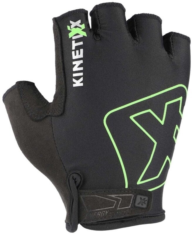 Cyklistické rukavice KinetiXx Lou Černá-Zelená 8,5 Cyklistické rukavice