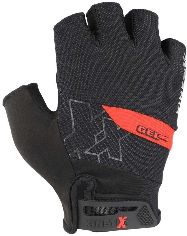 Kolesarske rokavice KinetiXx Lando Black/Red 8,5 Kolesarske rokavice