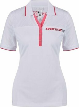 Camiseta polo Sportalm Cruz Optical White 36 - 1