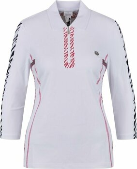 Polo Shirt Sportalm Calina Optical White 36 - 1