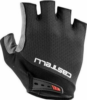 Kesztyű kerékpározáshoz Castelli Entrata V Gloves Black M Kesztyű kerékpározáshoz - 1