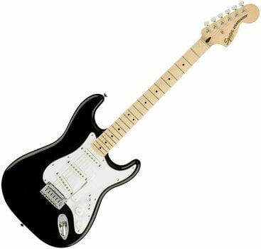 E-Gitarre Fender Squier Affinity Series Stratocaster MN WPG Schwarz - 1