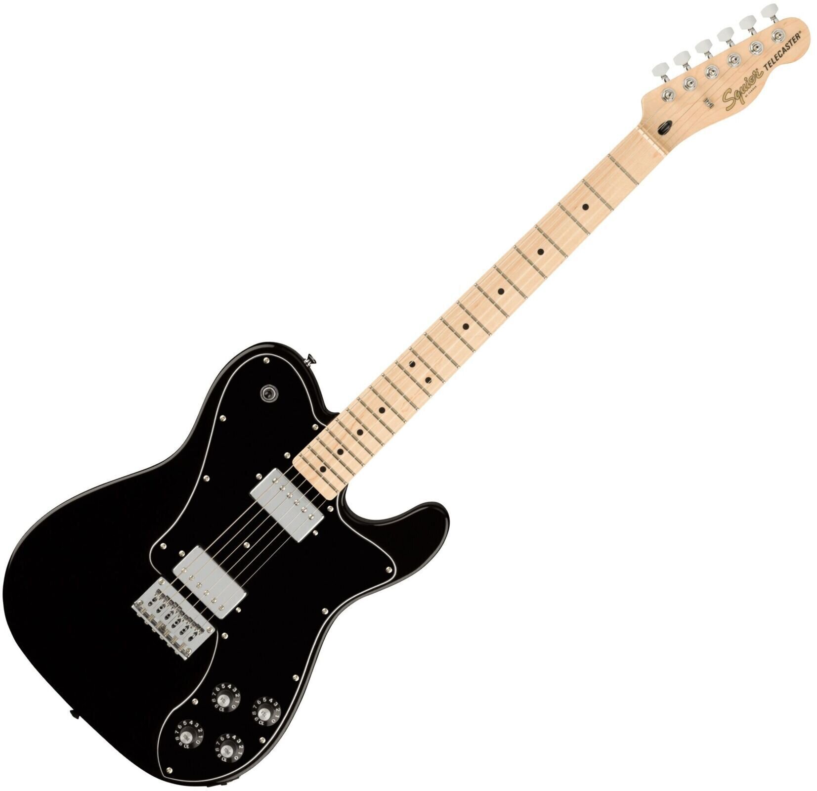 Guitare électrique Fender Squier Affinity Series Telecaster Deluxe MN BPG Noir