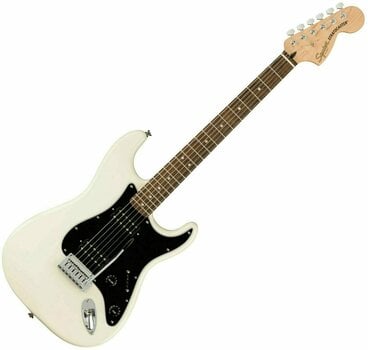 Elektromos gitár Fender Squier Affinity Series Stratocaster HH LRL BPG Olympic White - 1