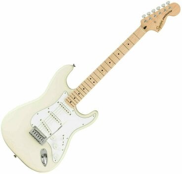 Elektrická kytara Fender Squier Affinity Series Stratocaster MN WPG Olympic White - 1