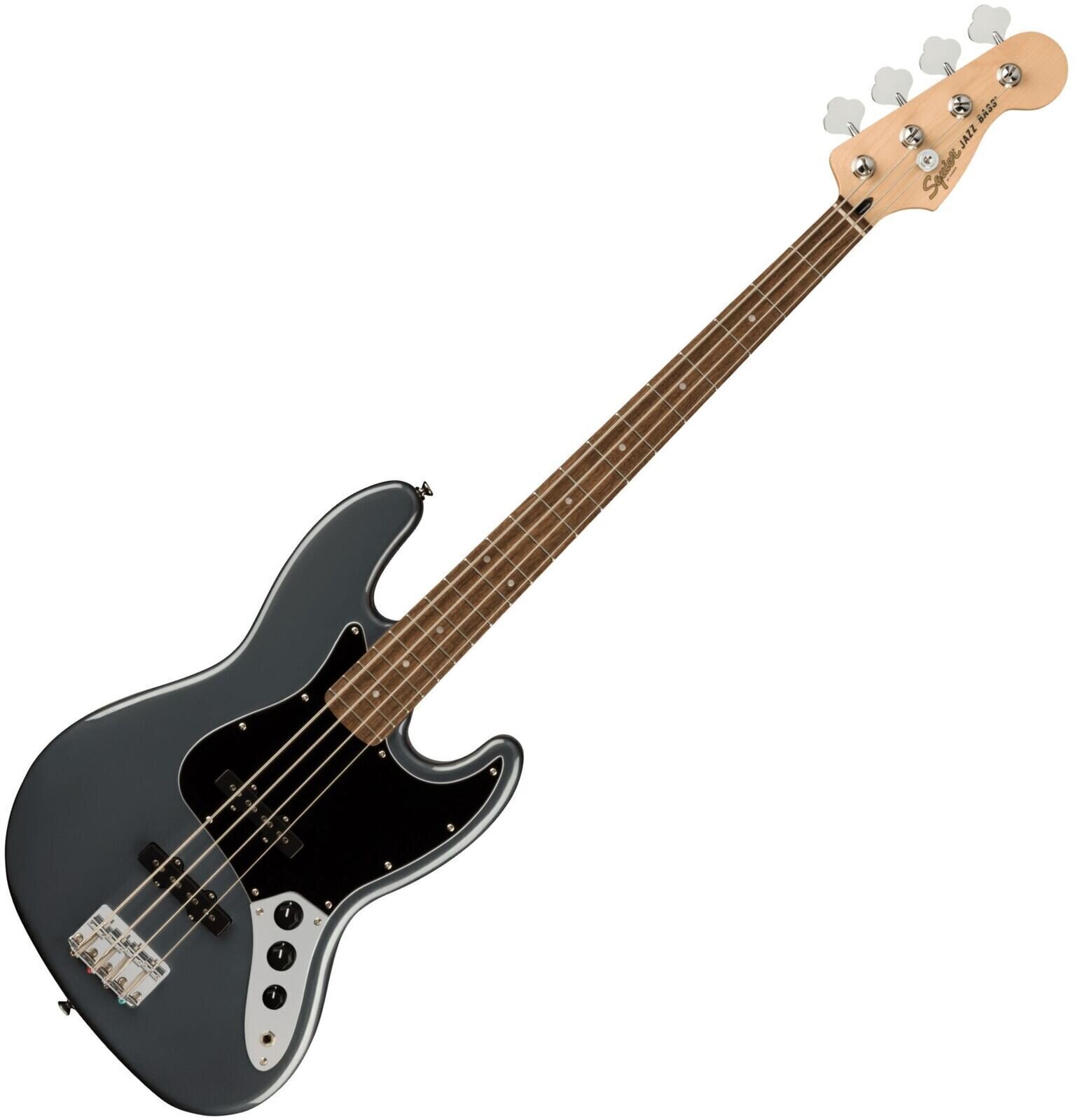 Elektrická basgitara Fender Squier Affinity Series Jazz Bass LRL BPG Charcoal Frost Metallic