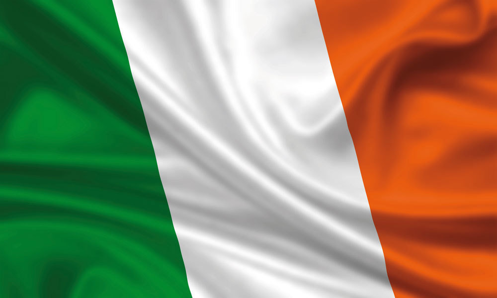 Národná vlajka Talamex Ireland Národná vlajka 20 x 30 cm