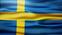 Zastava za brod Talamex Sweden Zastava za brod 20 x 30 cm