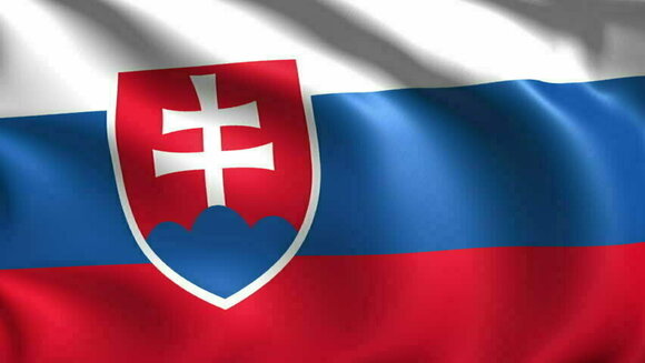 Nationale vlag Talamex Slovakia Nationale vlag 20 x 30 cm - 1