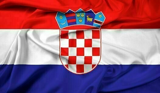 Bootsflagge Talamex Croatia Bootsflagge 20 x 30 cm - 1