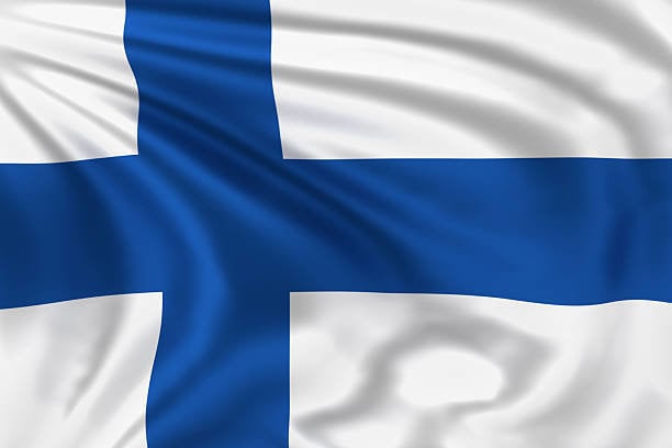 Bootsflagge Talamex Finland Bootsflagge 30 x 45 cm