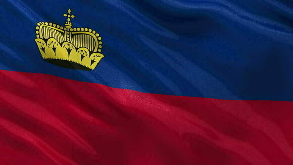 Bootsflagge Talamex Liechtenstein Bootsflagge 20 x 30 cm - 1