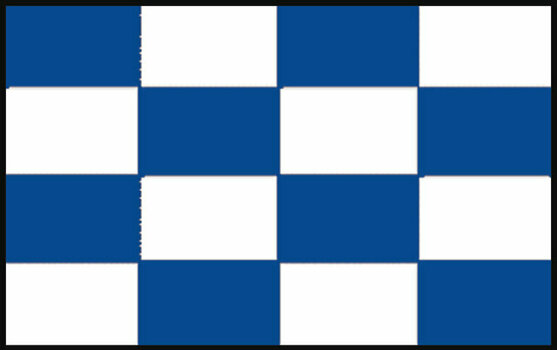 Bandera de señales de barco Talamex N Bandera de señales de barco 30 x 36 cm - 1