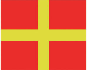 Bandeira de sinalização marítima Talamex R Bandeira de sinalização marítima 30 x 36 cm