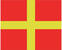 Marine Signal Flag Talamex R Marine Signal Flag 30 x 36 cm