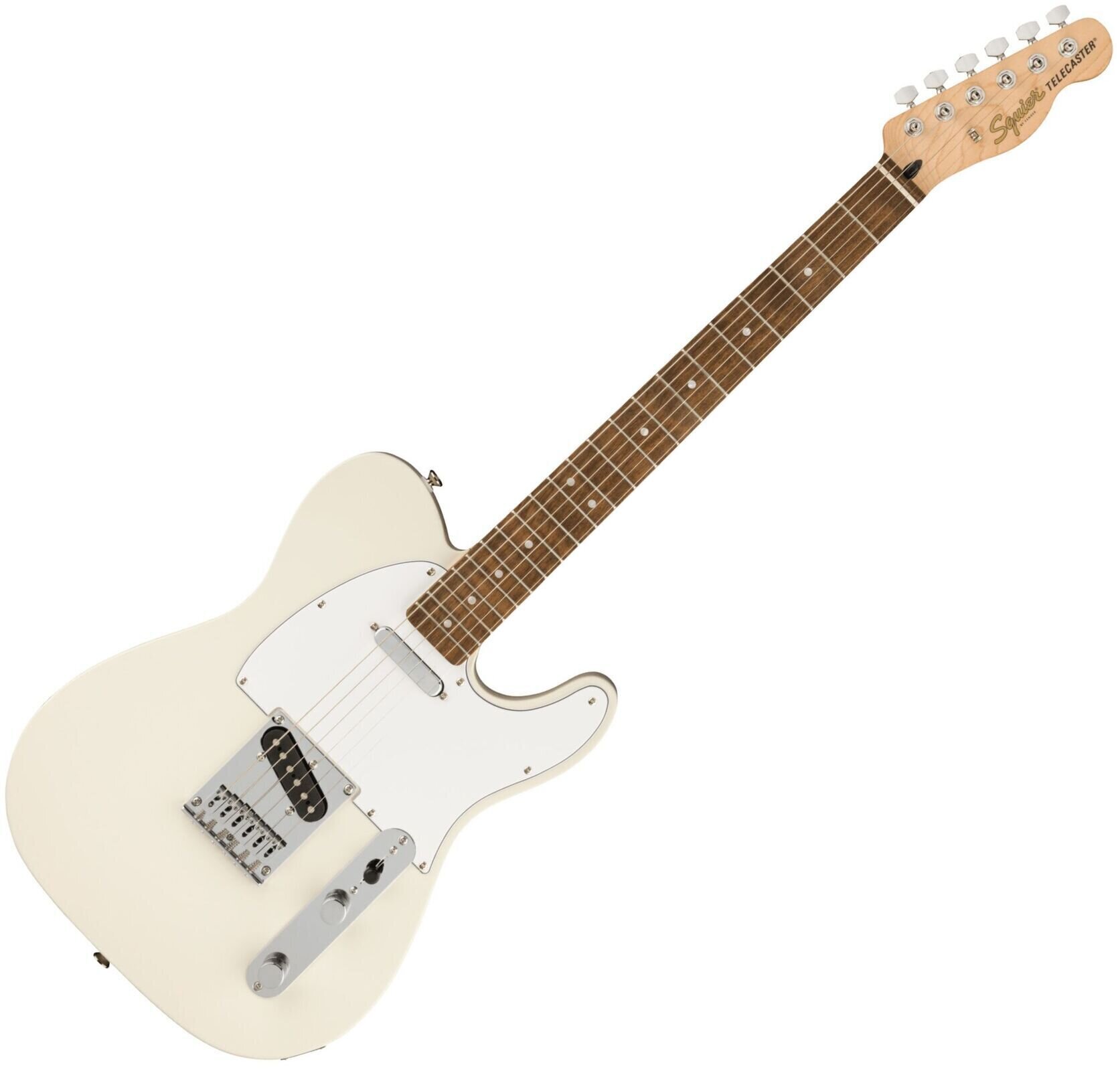 Guitare électrique Fender Squier Affinity Series Telecaster LRL WPG Olympic White