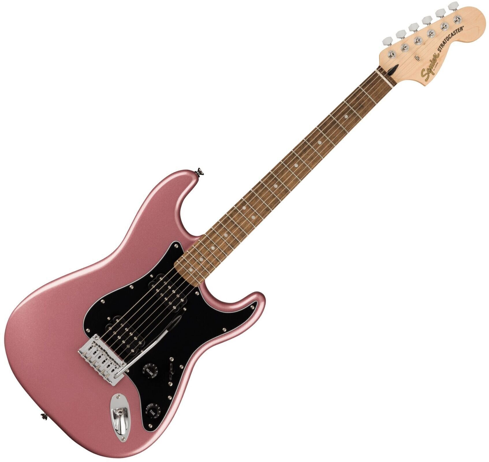Elektromos gitár Fender Squier Affinity Series Stratocaster HH LRL BPG Burgundy Mist