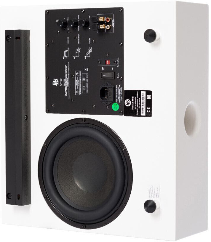 Hi-Fi seinälle asennettava subwooferi DLS Flatsub Midi White Hi-Fi seinälle asennettava subwooferi
