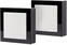 Altoparlante da parete Hi-Fi DLS Flatbox Mini Altoparlante da parete Hi-Fi Piano Black