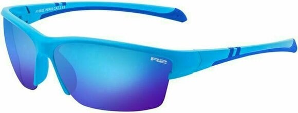 Óculos de desporto R2 Hero Blue Matt/Ice Blue Revo Grey/Clear - 1