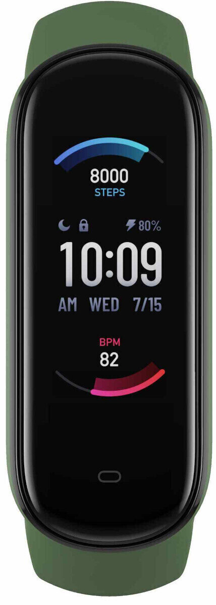 Bande de remise en forme Amazfit Band 5 Olive Bande de remise en forme