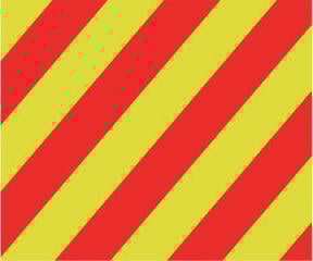 Bandeira de sinalização marítima Talamex Y Bandeira de sinalização marítima 30 x 36 cm