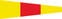 Marine Signal Flag Talamex Nr.0 Marine Signal Flag 30 x 36 cm
