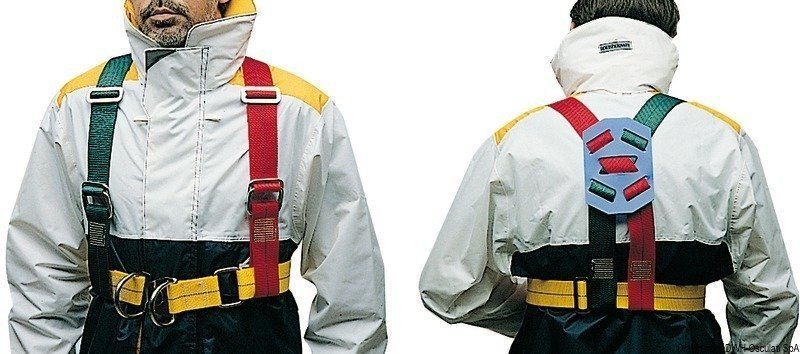 Harnais sécurité voile, ​Ligne de vie bateau Osculati Safety Harness Pro