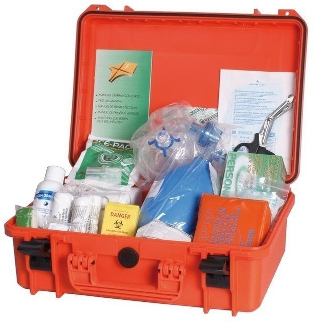 Εξοπλισμός Πρώτων Βοηθειών Osculati First aid kit M.D.1/10/15 table D
