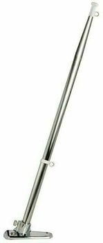Boat Flag Staff Osculati Stainless Steel  flagstaff 14 x 400 mm with chromed-ABS base - 1