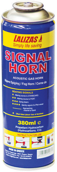 Lodná zvuková signalizácia Lalizas Refill canister 380ml for fog horn