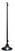 Boat Flag Staff Nuova Rade Flag Staff with Rubber Base 395mm
