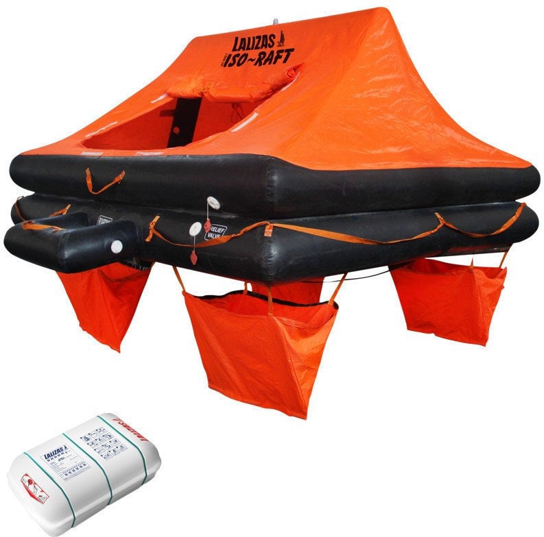 Life Raft Lalizas International Liferaft ISO-RAFT 6prs Canister Rettungsinsel