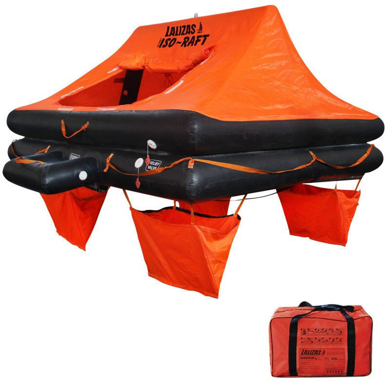 Life Raft Lalizas International Liferaft ISO-RAFT 4prs Valise Rettungsinsel