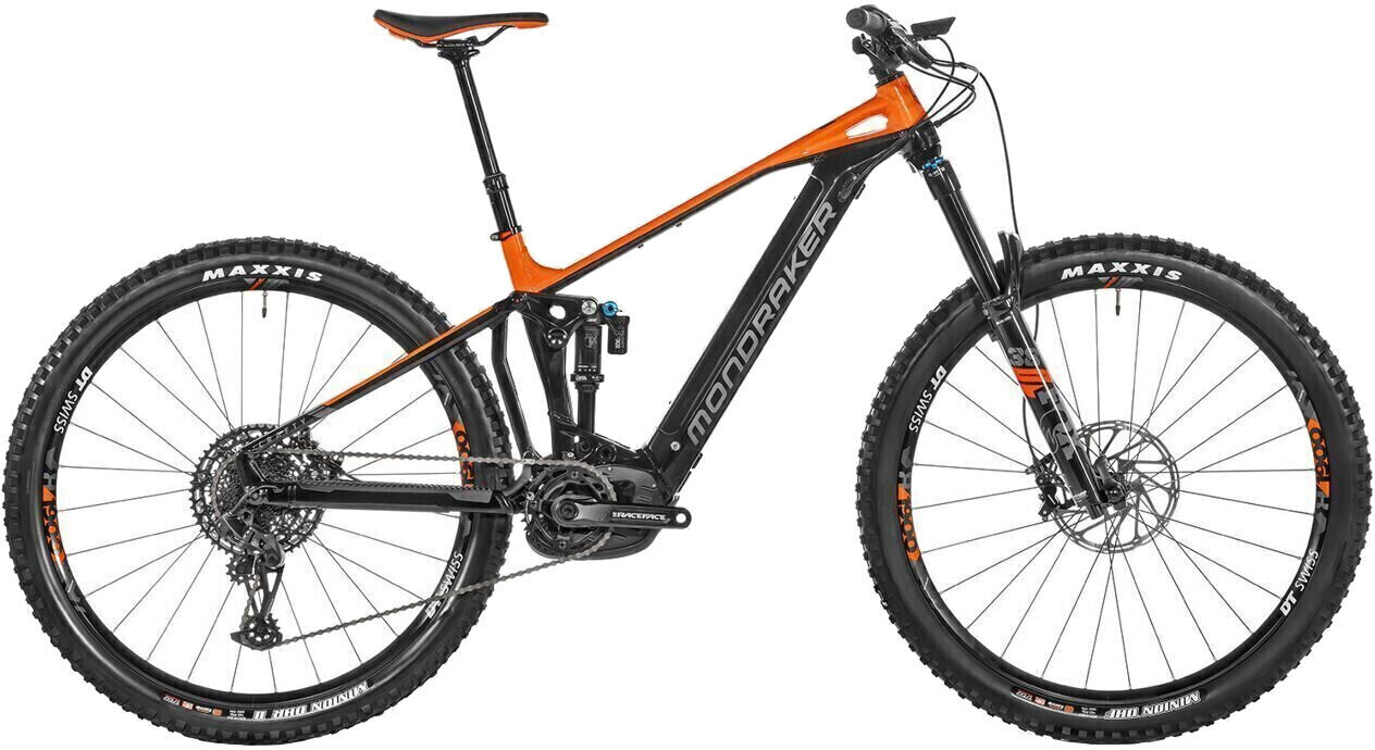 Mountain bicicletta elettrica Mondraker Crafty R Sram GX Eagle 1x12 Black/Orange M