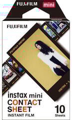 Fotopapir Fujifilm Instax Mini Contact Contact Sheet 10 pcs Fotopapir