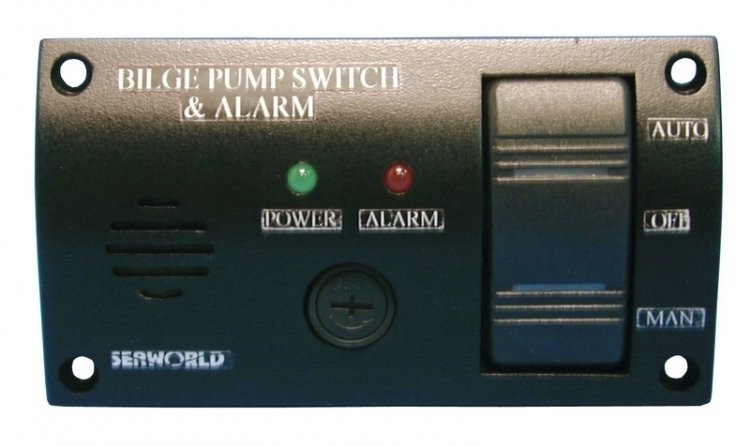 Rule Bilge Pump Control Panel Alarm Pompa santina