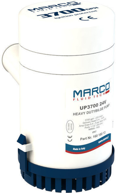 Αντλία Σεντίνας Marco UP3700 Bilge pump 230 l/min