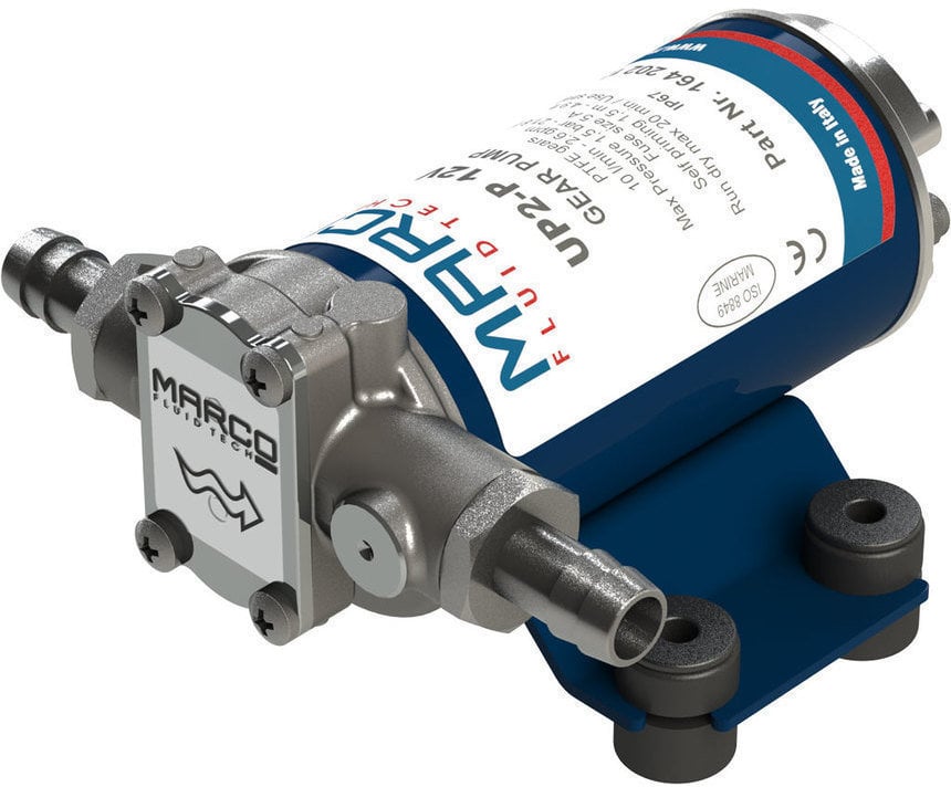 Druckwasserpumpe Marco UP2-P PTFE Gear pump 10 l/min - 12V