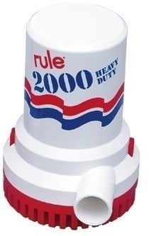 Bilge Pump Rule 2000 (10) 12V Bilge Pump Non-Automatic (B-Stock) #947437 (Damaged)