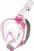 Diving Mask Cressi Baron Kids Clear/Pink XS/S