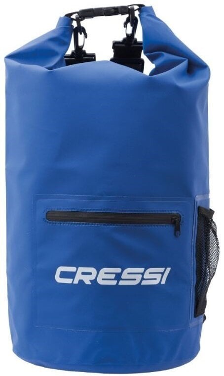 Wasserdichte Tasche Cressi Dry Bag Zip Blue 20L